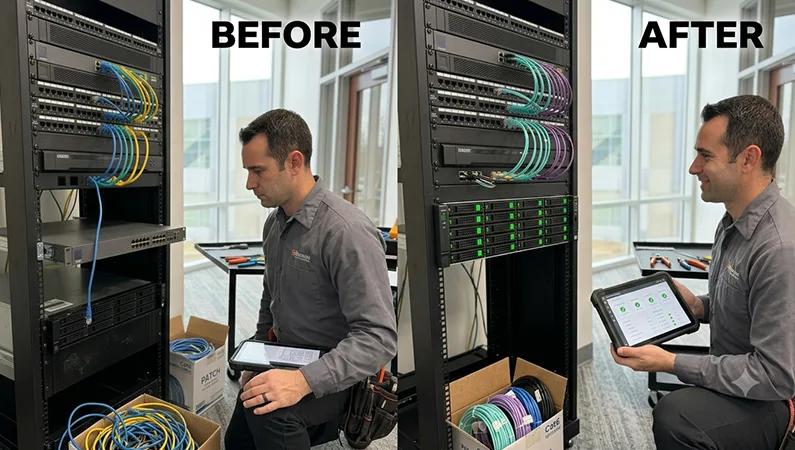 Before After upgrade