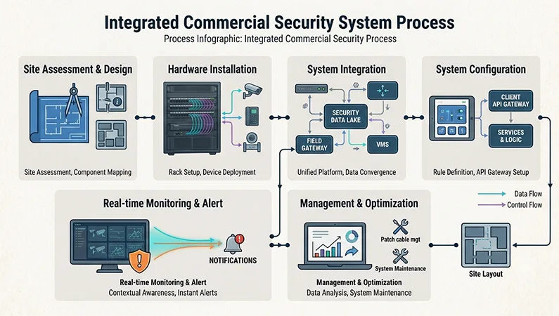 Process infographic